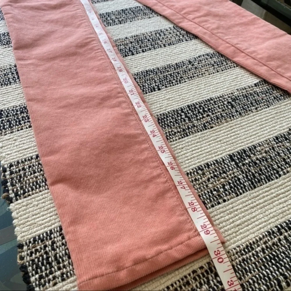 rag & bone Pink High Rise Skinny Corduroy Pants 24 - Picture 13 of 13